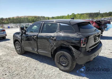 2025 Nissan Kicks S из США, поврежденный, VIN 3N8AP6BA2SL366707